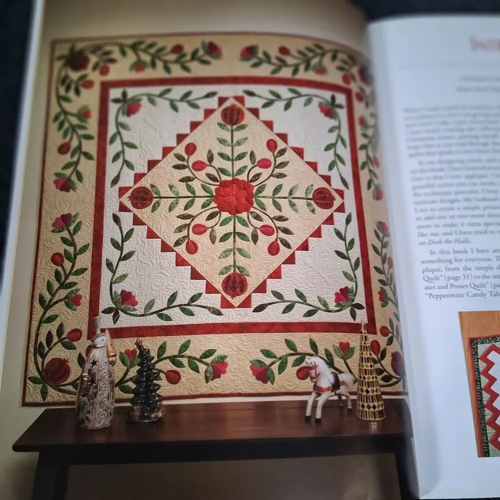 Deck the Halls Christmas Quilting Book Cheryl Almgren Taylor Holiday Patterns